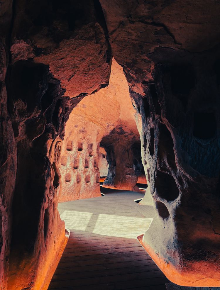Vista aérea de las Bardenas Reales